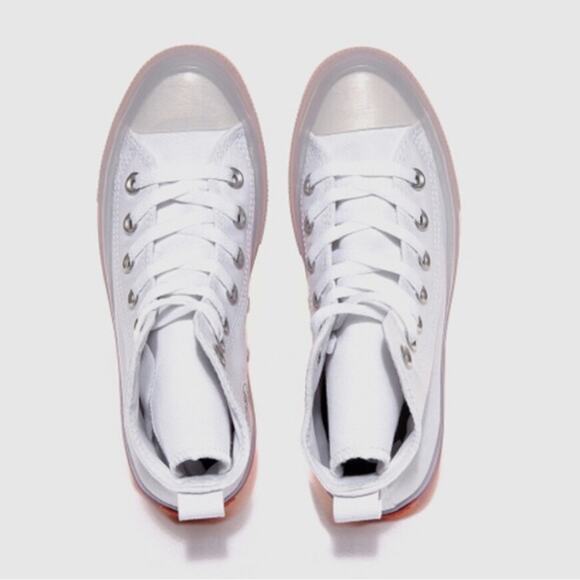 Converse Chuck Taylor Shoes Sneakers Unisex All Star CX Hi White Wild Mango NIB - Picture 10 of 15
